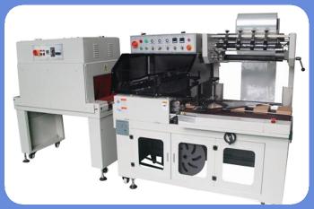 XBL-4535+ XBS-4525 fully automatic L-type Sealing, Cutting and Shrinking