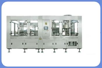 RCGF32-32-10.Carbonated sparkling water bottling plant with Filling Machine / Beverage Production Line