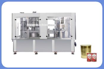 Automatic Tincan Thick Sauce Filling Seaming Machine